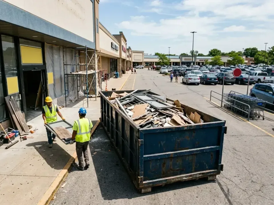 retail-store-renovation-debris-003 — frequently asked questions, Roll-off Dumpster Rentals in Milwaukee, WI